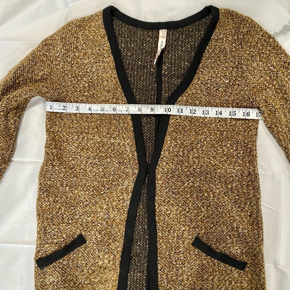 Pull & Bear | Women Brown and Black Blend Cardigan | Size S EUC - Picture 8 of 10